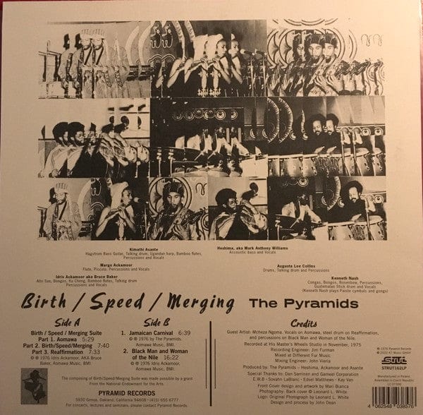 The Pyramids (3) - Birth / Speed / Merging (LP) Strut Vinyl 4062548038576