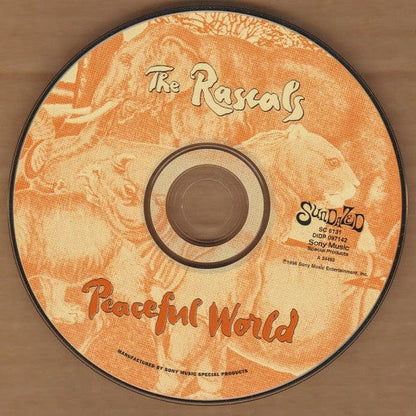 The Rascals - Peaceful World (CD) Sundazed Music,Sony Music Special Products CD 090771613127