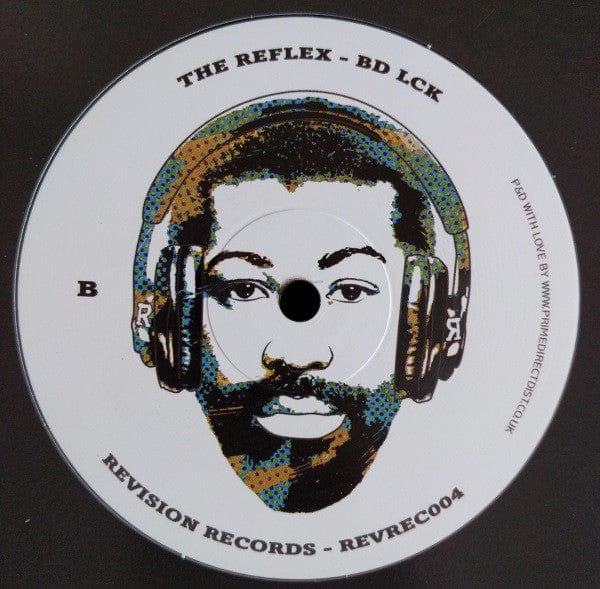 The Reflex – ANSUN / BD LCK (12", Revision Records, 2017) Back Cover