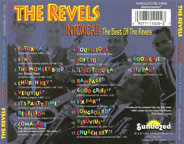 The Revels - Intoxica! The Best Of The Revels (CD)