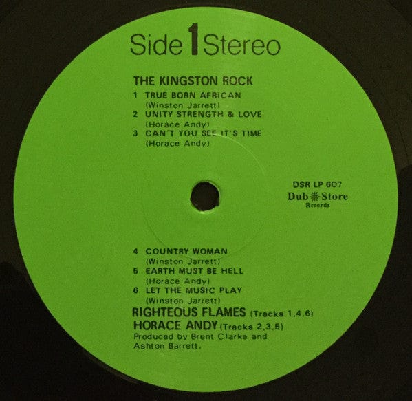 The Righteous Flames / Horace Andy - The Kingston Rock (LP) Dub Store Records Vinyl 4571179530408