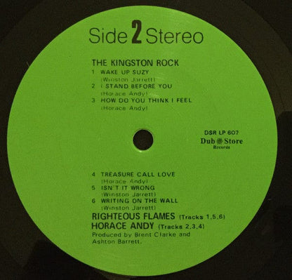 The Righteous Flames / Horace Andy - The Kingston Rock (LP) Dub Store Records Vinyl 4571179530408