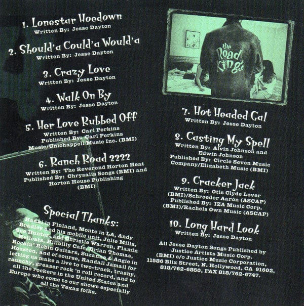 The Road Kings - Live At The Satellite Lounge! (CD) AlterEgo Records CD 719488880225