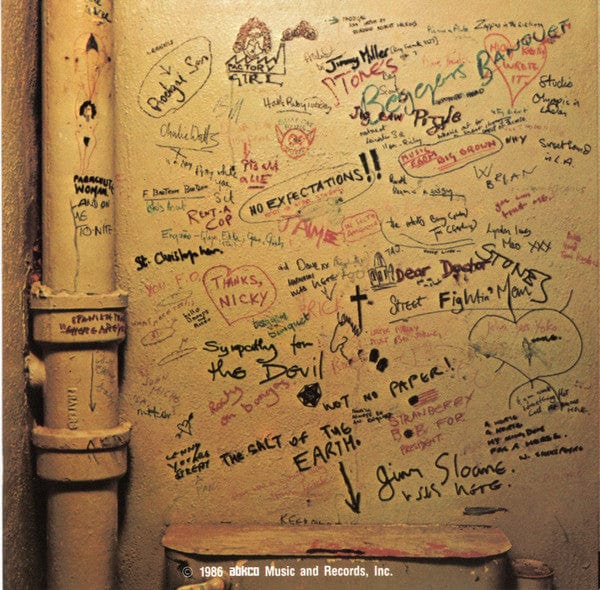 The Rolling Stones – Beggars Banquet (CD, ABKCO, 1986) Back Cover