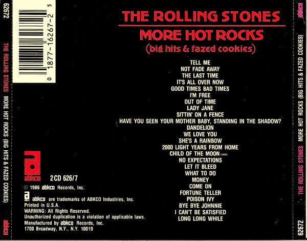 The Rolling Stones - More Hot Rocks (Big Hits & Fazed Cookies) (2xCD)