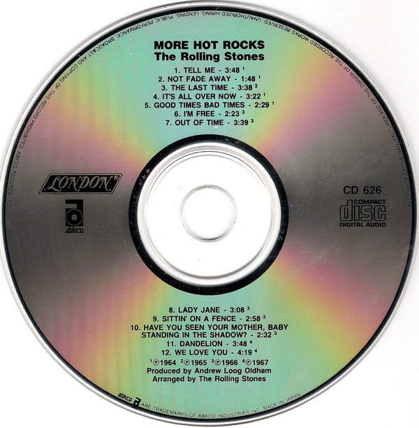 The Rolling Stones - More Hot Rocks (Big Hits & Fazed Cookies) (2xCD) ABKCO,ABKCO CD 018771626725