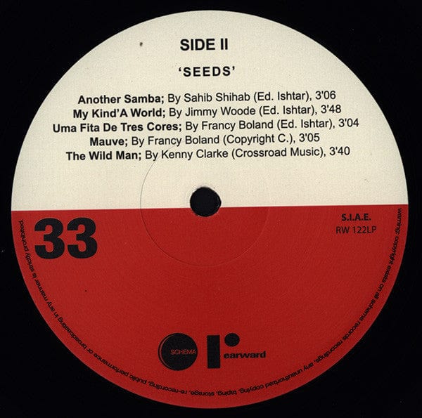 The Sahib Shihab Quintet - Seeds (LP, Album, RE) Rearward