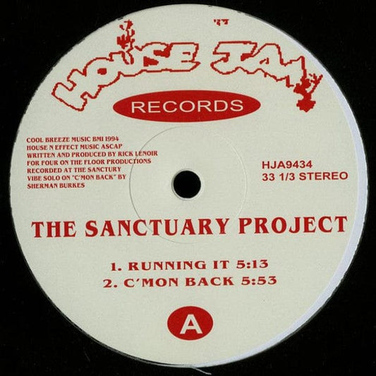 The Sanctuary Project - âUntitled (12", RE) House Jam Records
