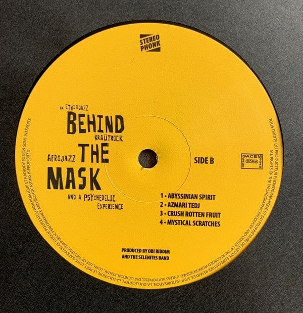 The Selenites Band - Behind The Mask (LP) on Stereophonk at Further Records