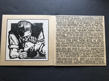 The Silver Mt. Zion Memorial Orchestra & Tra-la-la Band – Born Into Trouble As The Sparks Fly Upward (2x10", Constellation, 2004) Image 5