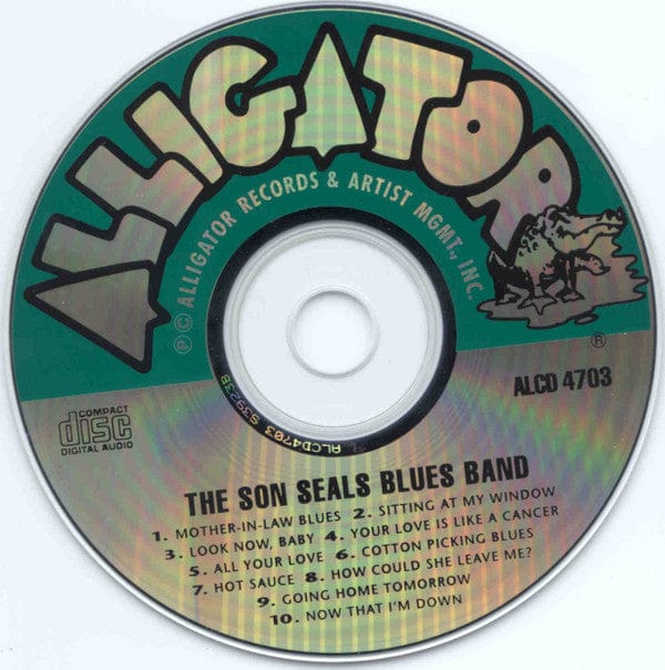 The Son Seals Blues Band - The Son Seals Blues Band (CD) Alligator Records CD 014551470328