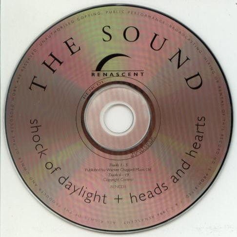 The Sound (2) - Shock Of Daylight & Heads And Hearts (CD) Renascent CD 601791800123