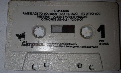 The Specials - The Specials (Cassette) Chrysalis Cassette 04411412654