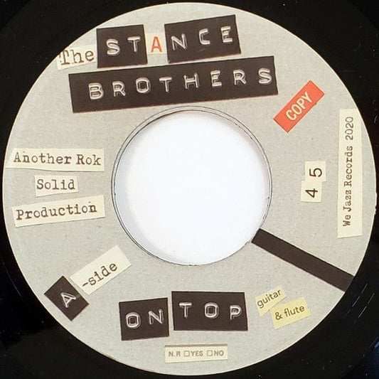 The Stance Brothers - On Top (7") We Jazz Vinyl 5050580747524>