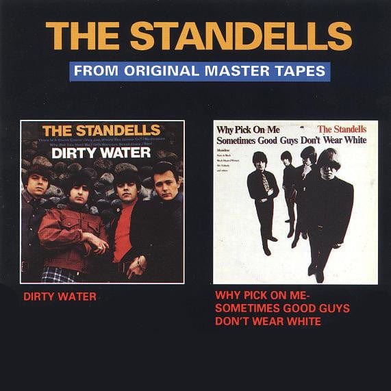 The Standells – Dirty Water / Why Pick On Me - Sometimes Good Guys Don't Wear White (CD, Big Beat Records, 1992) Front Cover