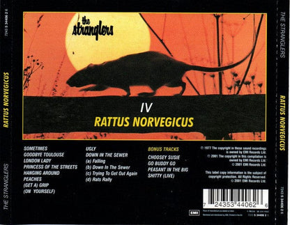 The Stranglers - IV / Rattus Norvegicus (CD) EMI,EMI CD 724353440626