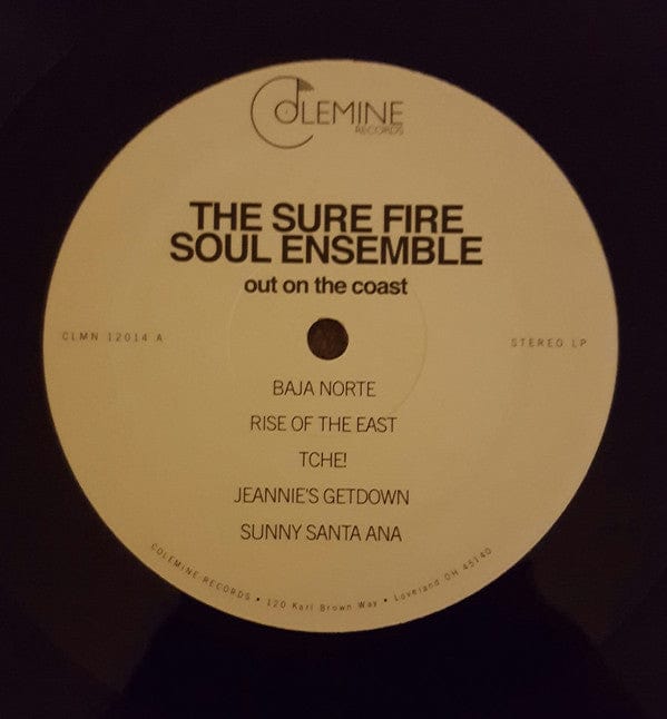 The Sure Fire Soul Ensemble - Out On The Coast (LP, Album) Further Records