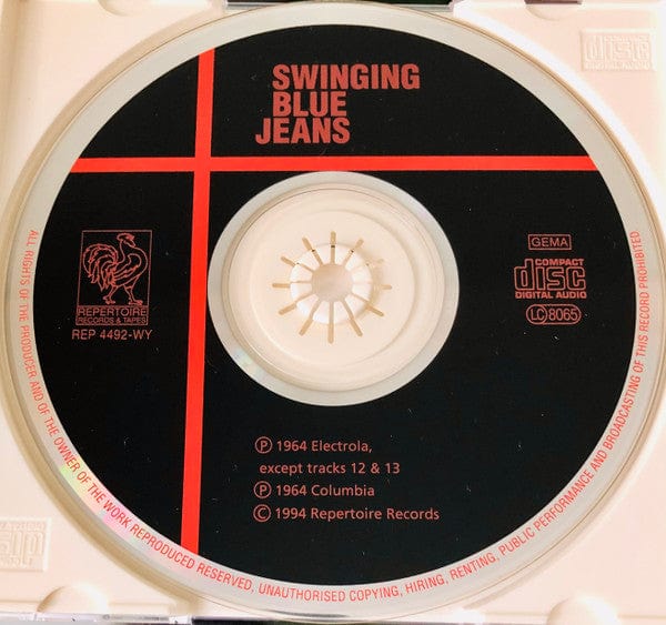 The Swinging Blue Jeans -  Live Aus Dem "Cascade Beat Club" In Köln (CD) Repertoire Records CD 4009910449226