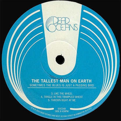 The Tallest Man On Earth - Sometimes The Blues Is Just A Passing Bird (12") Dead Oceans Vinyl 656605134819