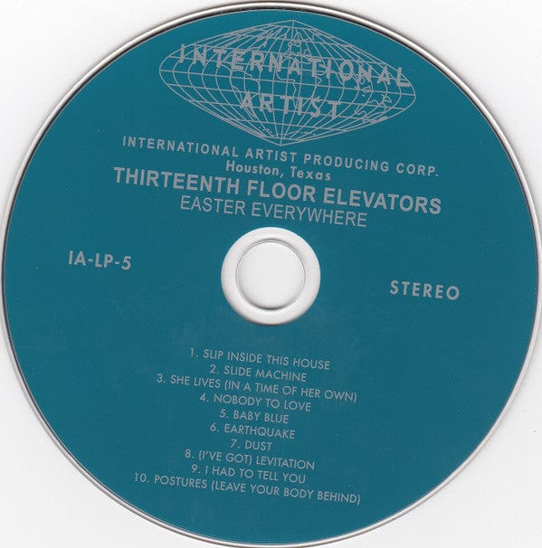 The Thirteenth Floor Elevators* - The Albums Collection (4xCD) Charly Records CD 803415574827