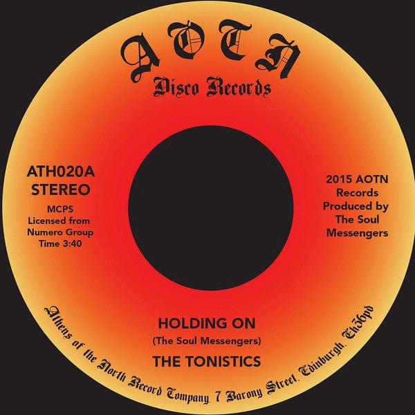The Tonistics - Holding On (7") Athens Of The North