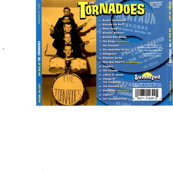 The Tornadoes - Beyond The Surf (CD) Sundazed Music CD 09077110392