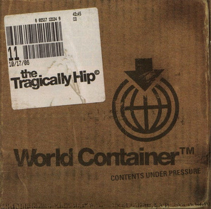 The Tragically Hip – World Container (CD, Universal Music Canada, 2006) Front Cover