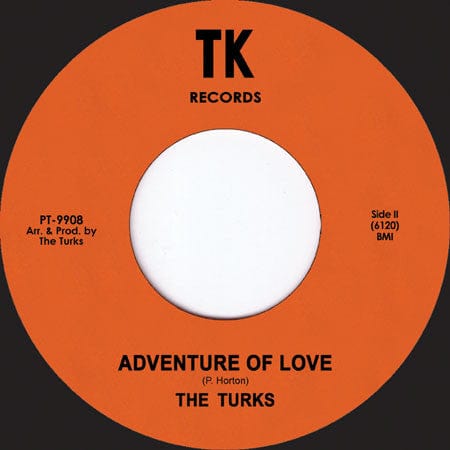 The Turks (7) - Fire / Adventure Of Love (7", Single, Ltd, RE) Perfect.Toy Records