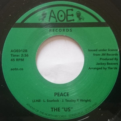 The "Us"* - Let's Do It Today (Procrastination) (7") AOE Vinyl