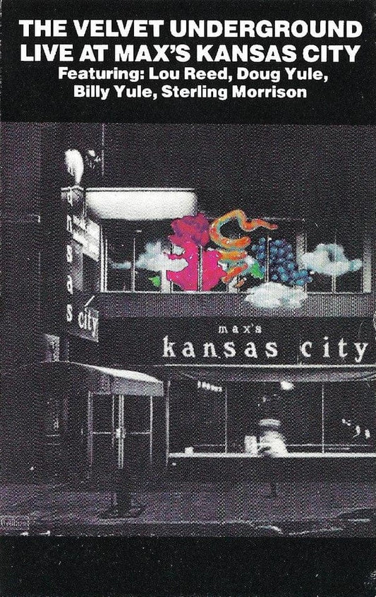 The Velvet Underground - Live At Max's Kansas City (Cassette) Atlantic Cassette 075679037046