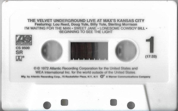 The Velvet Underground - Live At Max's Kansas City (Cassette) Atlantic Cassette 075679037046