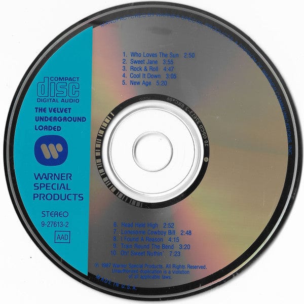 The Velvet Underground - Loaded (CD) – Further Records