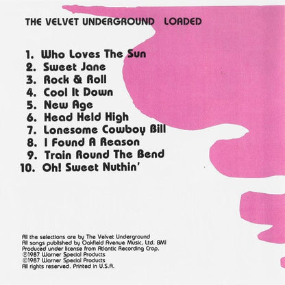 The Velvet Underground - Loaded (CD) Warner Special Products,Cotillion CD 075992761321