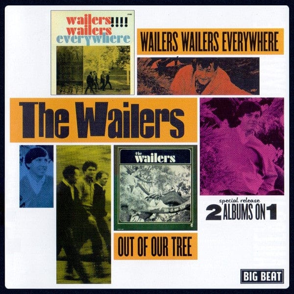 The Wailers (2) - Wailers Wailers Everywhere / Out Of Our Tree (CD) Big Beat Records CD 029667422925