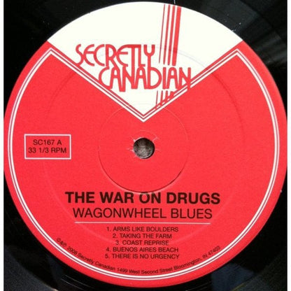 The War On Drugs - Wagonwheel Blues (LP, Album) on Secretly Canadian at Further Records