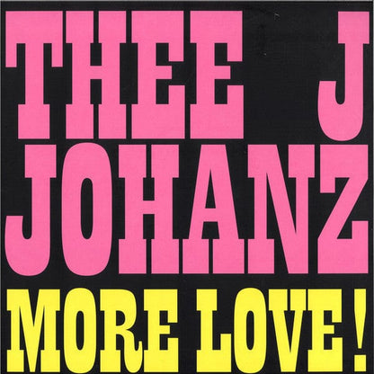 Thee J Johanz - More Love! (12", EP) Running Back