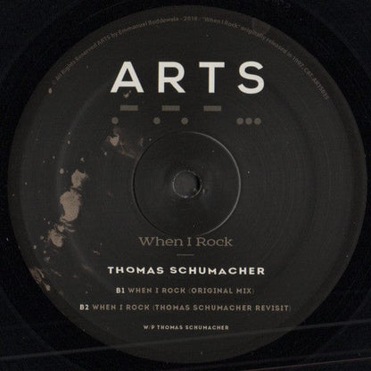 Thomas Schumacher - When I Rock (12") Arts Vinyl