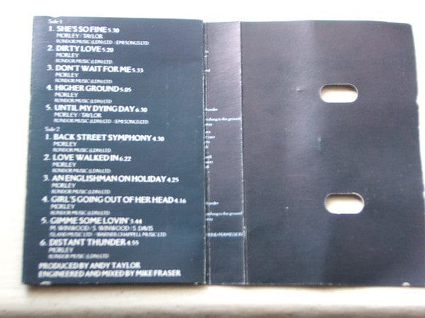 Thunder (3) - Back Street Symphony (Cassette) EMI, EMI, EMI Cassette 0077779361441