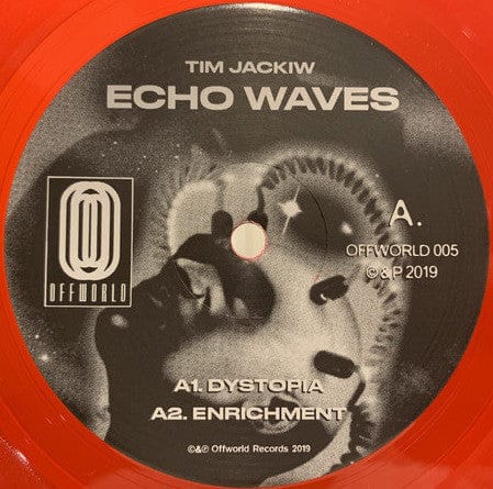 Tim Jackiw - Echo Waves (12", EP, Red) Offworld Records