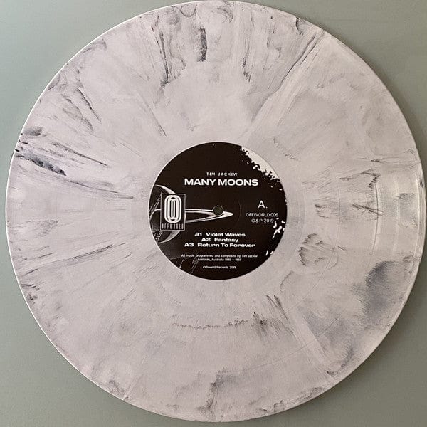 Tim Jackiw – Many Moons (2x12", Marble, Offworld Records, 2020) Image 3