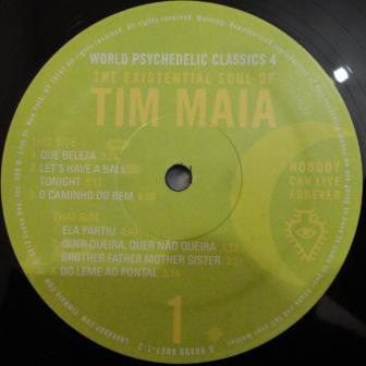 Tim Maia - Nobody Can Live Forever (The Existential Soul Of Tim Maia) (LP) on Luaka Bop at Further Records