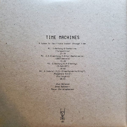 Time Machines – Time Machines (2xLP, Green & Black Splatter, Dais Records, 2021) Image 4