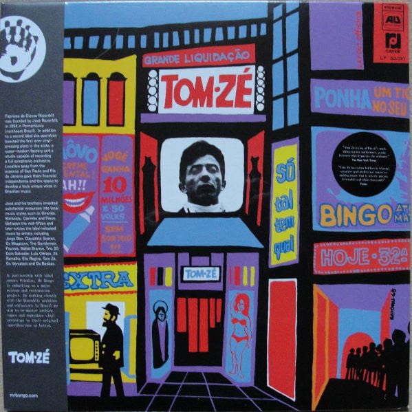 Tom ZÃ© - Grande LiquidaÃ§Ã£o (LP, RE, RM) Mr Bongo, Rozenblit