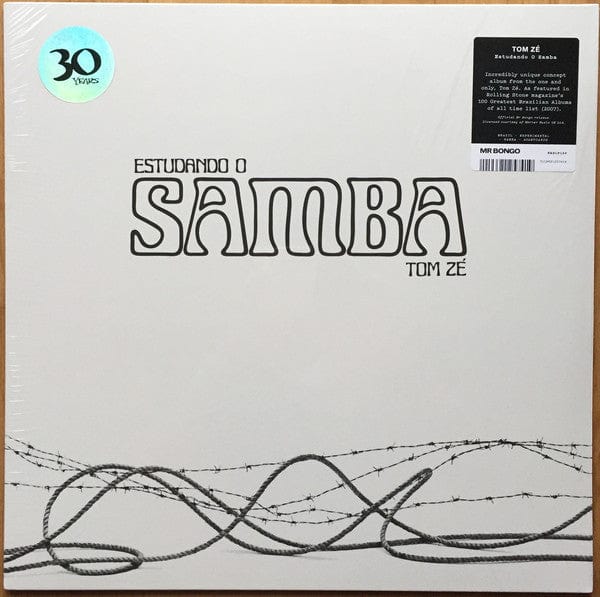 Tom Zé - Estudando O Samba (LP) Mr Bongo Vinyl 7119691257419