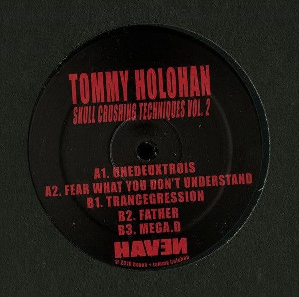 Tommy Holohan - Skull Crushing Techniques vol. 2 (12") Haven (5) Vinyl