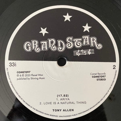 Tony Allen And The Afro Messengers - No Discrimination (LP) Grandstar Records,Comet Records Vinyl 3760179355642