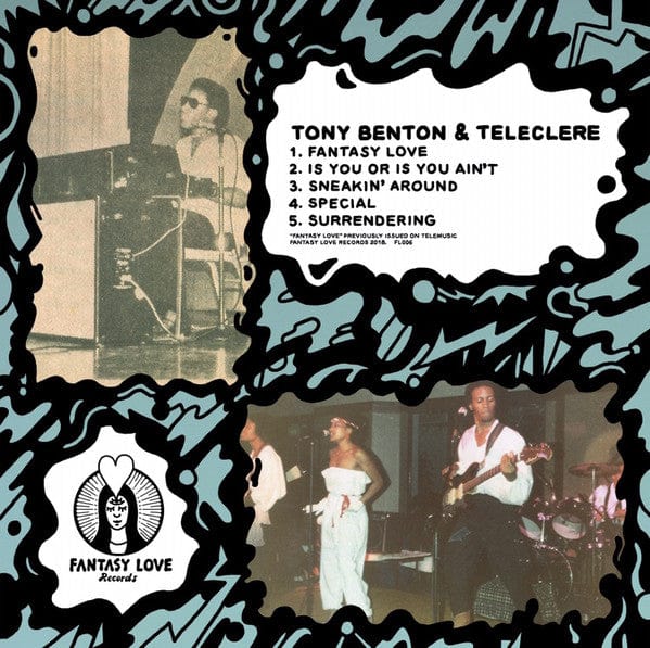 Tony Benton & Teleclere - Fantasy Love E.P. (12") Fantasy Love Records Vinyl