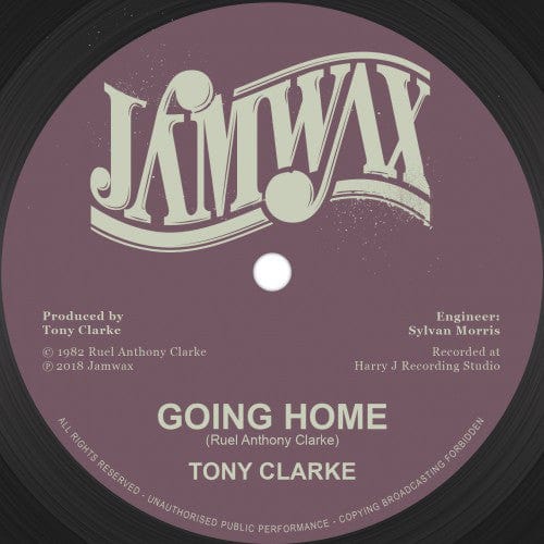 Tony Clarke (8) - Going Home (12") Jamwax Vinyl