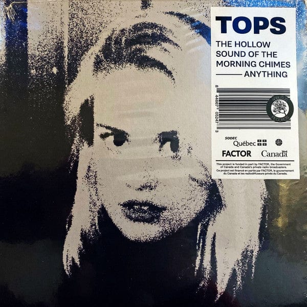 TOPS – The Hollow Sound Of The Morning Chimes  / Anything (7", Arbutus Records, 2021) Front Cover