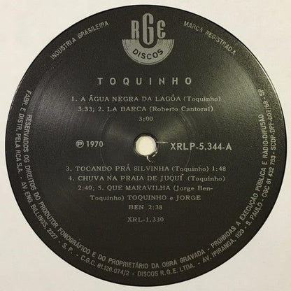 Toquinho - Toquinho (LP, Album, RE) Mr Bongo